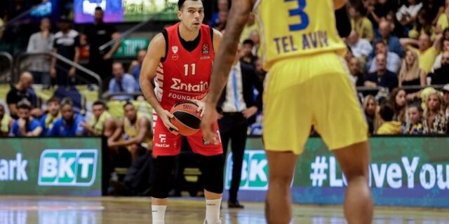 Μακάμπι – Ολυμπιακός 90-84: Κατάρρευση στην τέταρτη περίοδο και πρώτη εκτός έδρας ήττα