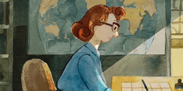 Marie Tharp: Το doodle της Google τιμά τη διάσημη γεωλόγο και ωκεανογράφο χαρτογράφο