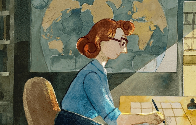 Marie Tharp: Το doodle της Google τιμά τη διάσημη γεωλόγο και ωκεανογράφο χαρτογράφο