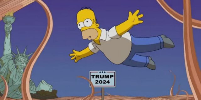The Simpsons: Είχαν προβλέψει από το 2015 την υποψηφιότητα του Τραμπ για το 2024