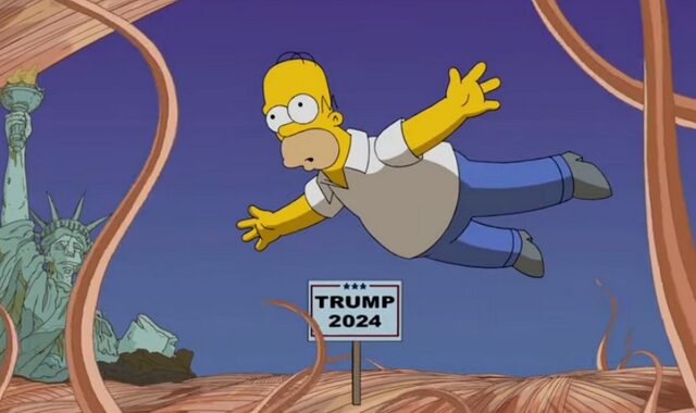 The Simpsons: Είχαν προβλέψει από το 2015 την υποψηφιότητα του Τραμπ για το 2024