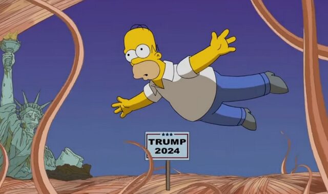 The Simpsons: Είχαν προβλέψει από το 2015 την υποψηφιότητα του Τραμπ για το 2024