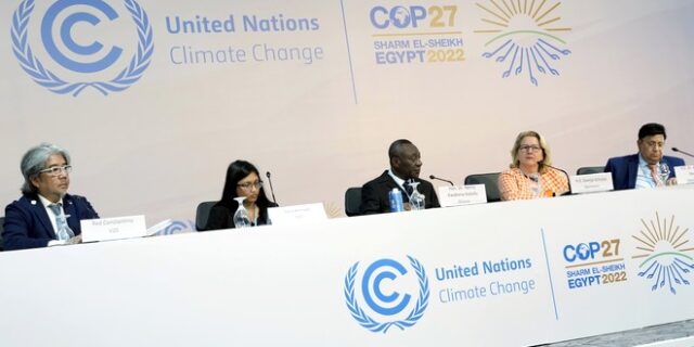 Κωνσταντίνος Ζιάβρας για COP27: Ήρθε η ώρα για δεσμεύσεις…