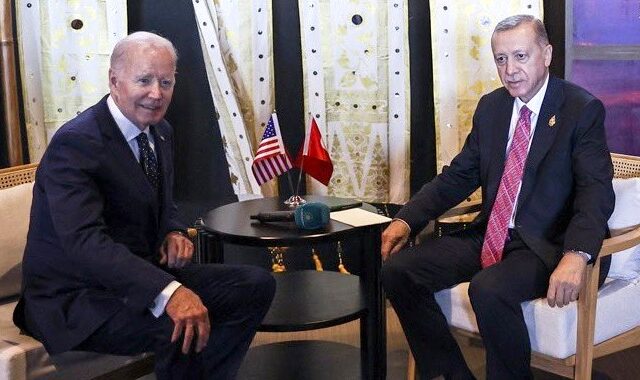 G20: Ο Μπάιντεν είπε στον Ερντογάν οτι στηρίζει την Τουρκία για τα F – 16