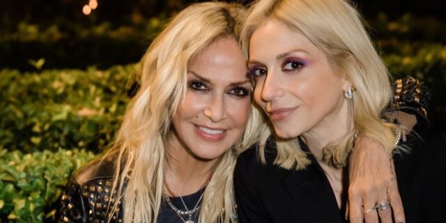 Άννα Βίσση και Νίκος Καρβέλας αγκαλιά στα γενέθλια της κόρης τους, Σοφίας