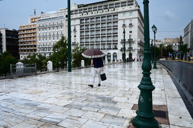 Καιρός: Βροχές στο μεγαλύτερο μέρος της χώρας την Τετάρτη