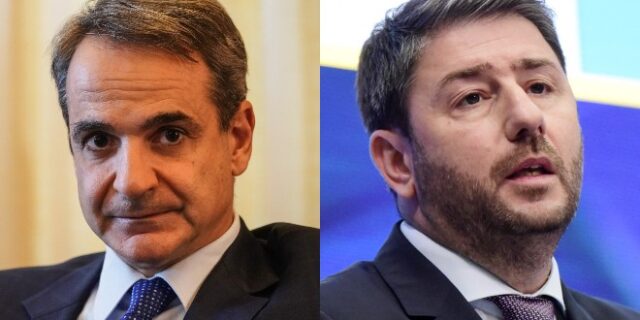 Μετωπική Μητσοτάκη – Ανδρουλάκη με “μουντζούρη” την Καϊλή