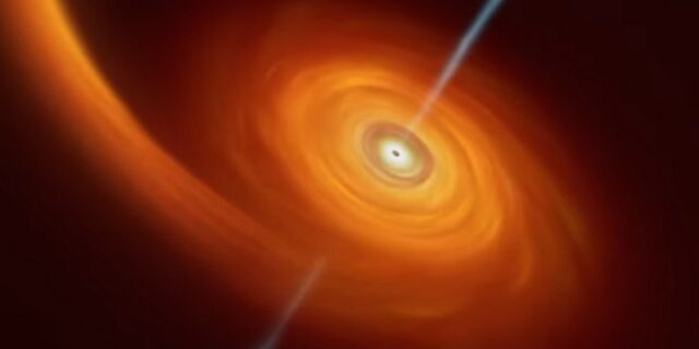 Aστρονόμοι έπιασαν στα πράσα μαύρη τρύπα να καταβροχθίζει αστέρι