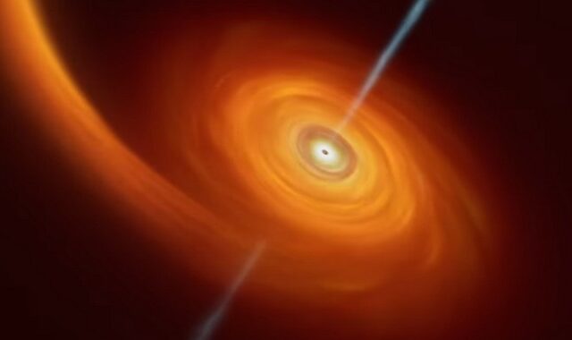 Aστρονόμοι έπιασαν στα πράσα μαύρη τρύπα να καταβροχθίζει αστέρι