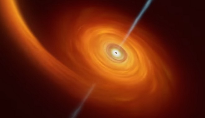 Aστρονόμοι έπιασαν στα πράσα μαύρη τρύπα να καταβροχθίζει αστέρι