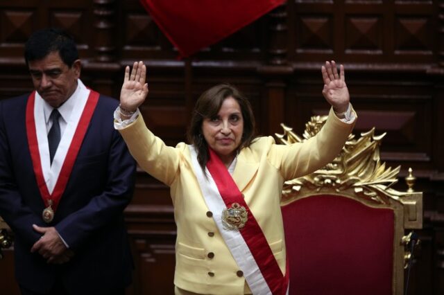 Περού: Η αντιπρόεδρος Μπολουάρτε ανέλαβε την εξουσία – Υπό κράτηση ο Καστίγιο