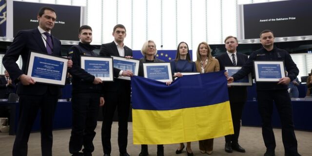 Ευρωκοινοβούλιο: Στον ουκρανικό λαό το βραβείο Ζαχάρωφ