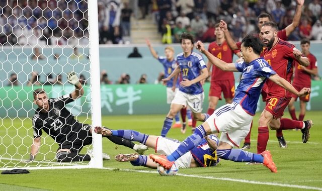 Μουντιάλ 2022: Το video που αποδεικνύει πόσο μέσα ήταν η μπάλα στο εξωφρενικό γκολ της Ιαπωνίας