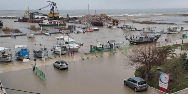 Κακοκαιρία Ariel: Προβλήματα σε Κατερίνη και Λήμνο – Τα μεγάλη ύψη βροχής και ο ρόλος των ανέμων