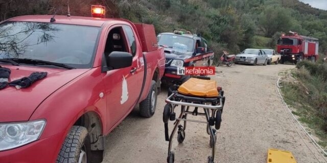 Κεφαλονιά: Φορτηγό έπεσε σε γκρεμό 200 μέτρων – Νεκροί και οι δυο επιβαίνοντες