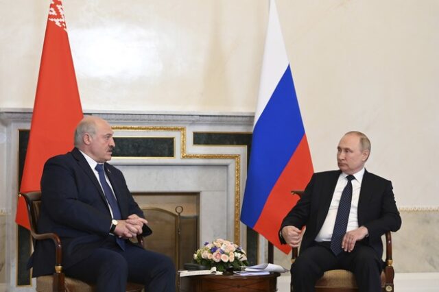 Πούτιν και Λουκασένκο θα συναντηθούν στις 5-6 Απριλίου στη Μόσχα