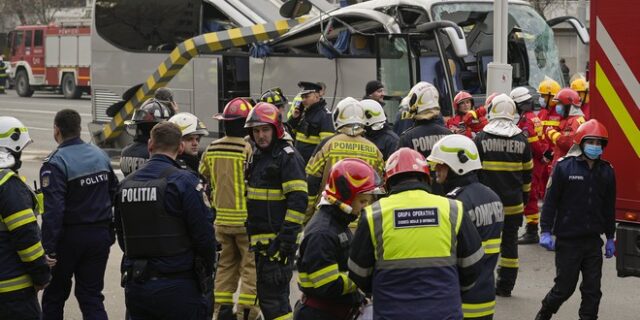 Βουκουρέστι: Τροχαίο δυστύχημα με 47 Έλληνες – Ένας νεκρός, πολλοί τραυματίες