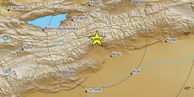 Σεισμός 5,7 Ρίχτερ στο Κιργιστάν