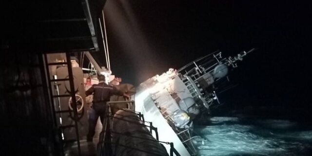 Ταϊλάνδη: Βυθίστηκε κορβέτα που υπέστη βλάβη – 31 αγνοούμενοι
