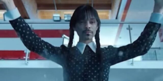 Ο Snoop Dogg μεταμορφώθηκε σε Wednesday Addams και έγινε viral