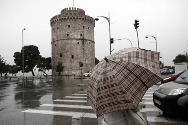 Καιρός Θεσσαλονίκη: Αυξημένες νεφώσεις με βροχές