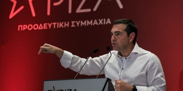 Η ομιλία Τσίπρα στο Περιστέρι – LIVE ΕΙΚΟΝΑ
