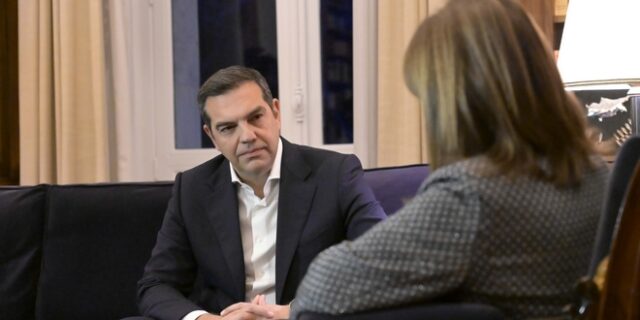 Τσίπρας: Ζήτησε την παραίτηση Μητσοτάκη μετά τη συνάντηση με τη Σακελλαροπούλου