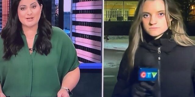 Καναδάς – Βίντεο: Ρεπόρτερ παραλίγο να λιποθυμήσει σε απευθείας σύνδεση