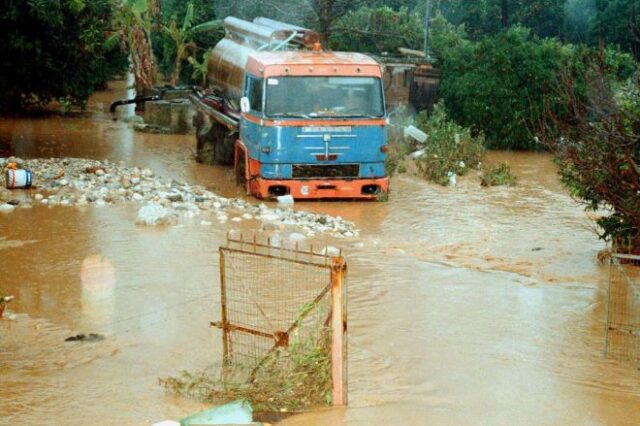 Η μεγάλη θεομηνία της 12ης Ιανουαρίου 1997