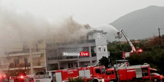 Καλαμάτα: Πυρκαγιά σε σπίτι στα Παλιάμπελα της Αγίας Τριάδας