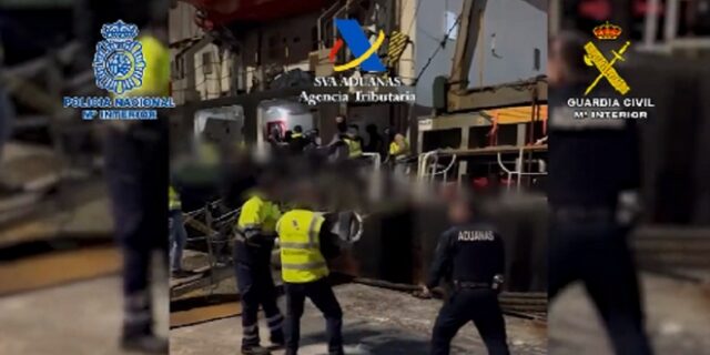 Ισπανία: Βρέθηκαν 4,5 τόνοι κοκαΐνης σε πλοίο ελληνικών συμφερόντων – 15 συλλήψεις