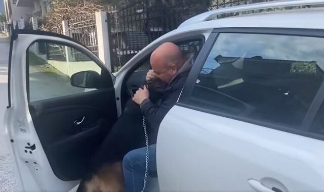 Θεσσαλονίκη: Σκύλος ξανασμίγει με τον ιδιοκτήτη του 5 χρόνια μετά – Δείτε το βίντεο