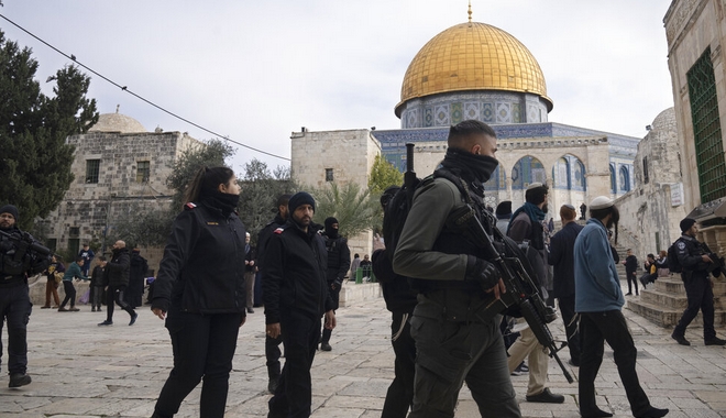Παλαιστίνη: Οργή για την “εισβολή” του ακροδεξιού ισραηλινού υπουργού στο τέμενος Αλ Αξά