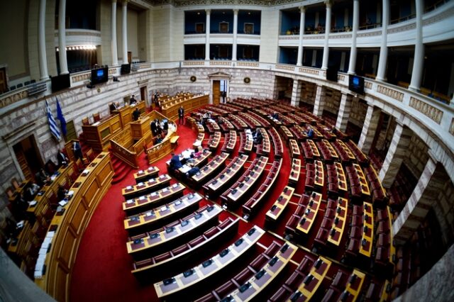Βουλή: Κανένα νομοθετικό έργο σήμερα, λόγω της κακοκαιρίας