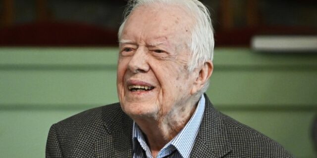 Τζίμι Κάρτερ: Υπό κατ’ οίκον φροντίδα ο μεγαλύτερος εν ζωή πρώην πρόεδρος των ΗΠΑ