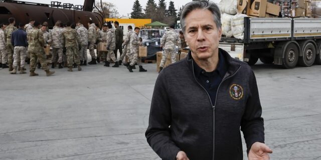 ΗΠΑ: Πρόσθετο πακέτο βοήθειας 100 εκατ. δολαρίων για τους σεισμοπαθείς σε Τουρκία και Συρία