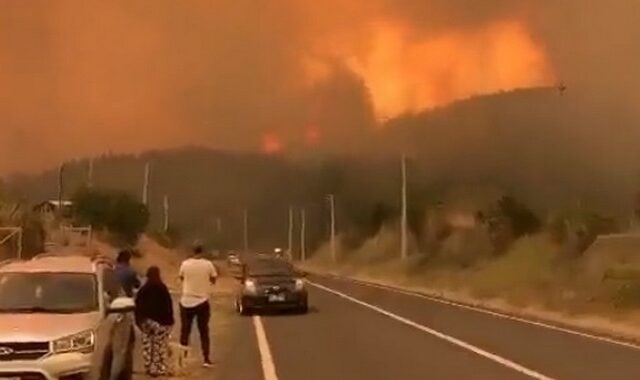 Χιλή: Τέσσερις νεκροί και μεγάλες καταστροφές από τις πυρκαγιές εν μέσω καύσωνα
