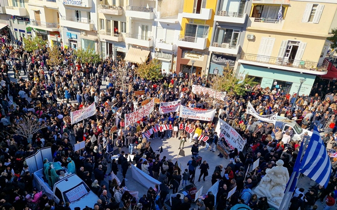 Κρήτη: Μεγάλη συγκέντρωση στην Ιεράπετρα για την υποβάθμιση του νοσοκομείου