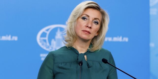 Ρωσία: Η Ζαχάροβα προειδοποιεί το Ισραήλ να μην προβεί σε παραδόσεις όπλων στην Ουκρανία
