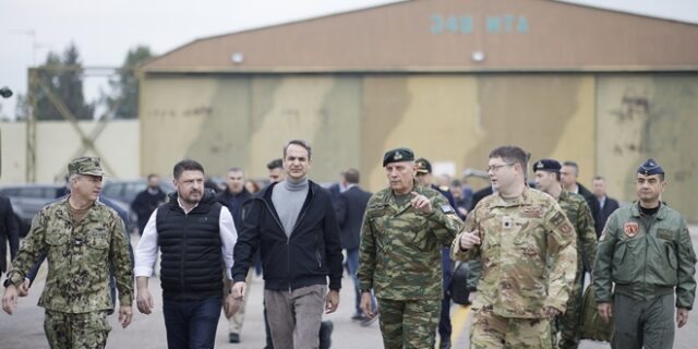 Στη Λάρισα σήμερα ο πρωθυπουργός – Επισκέφτηκε την Αεροπορική Βάση