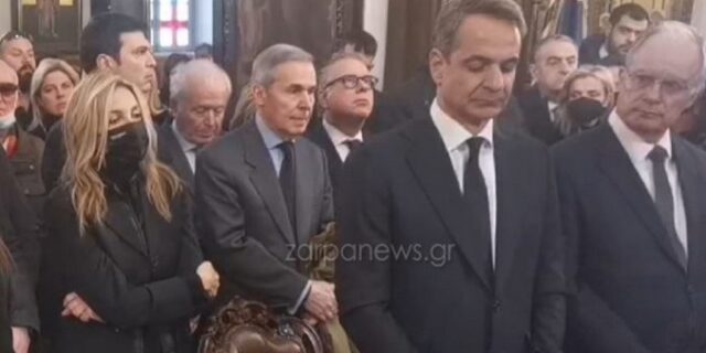 Μανούσος Βολουδάκης: Με λόγια από τον “Ανήφορο” του Καζαντζάκη τον αποχαιρέτησε ο Κυριάκος Μητσοτάκης