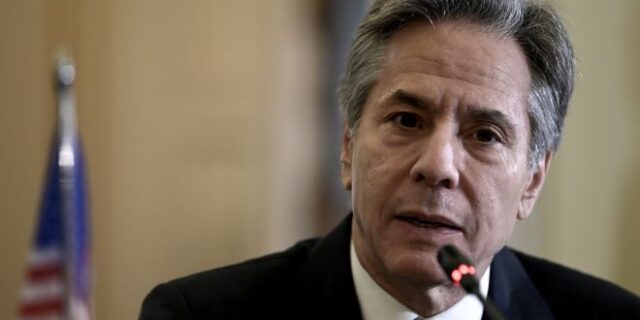 Μπλίνκεν: “Μας απασχολούν πάντα οι ανησυχίες της Ελλάδας για την ασφάλεια της”