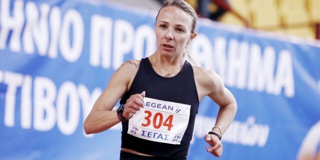 Η Ντρισμπιώτη έκανε νέο Πανελλήνιο ρεκόρ και κορυφαία επίδοση στον κόσμο στα 3.000μ. βάδην