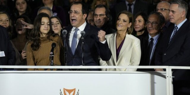 Νίκος Χριστοδουλίδης: Ανακηρύχθηκε επίσημα Πρόεδρος της Κύπρου – Ενωτικός στην πρώτη ομιλία του