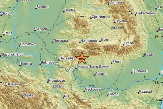 Ρουμανία: Νέος σεισμός 5,5 Ρίχτερ στα Καρπάθια