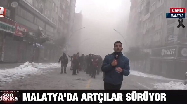 Τουρκία – βίντεο: Η στιγμή του δεύτερου ισχυρότατου σεισμού μεγέθους 7,7 Ρίχτερ