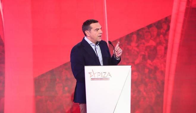 Ομιλία του Αλέξη Τσίπρα στην Καρδίτσα – LIVE εικόνα