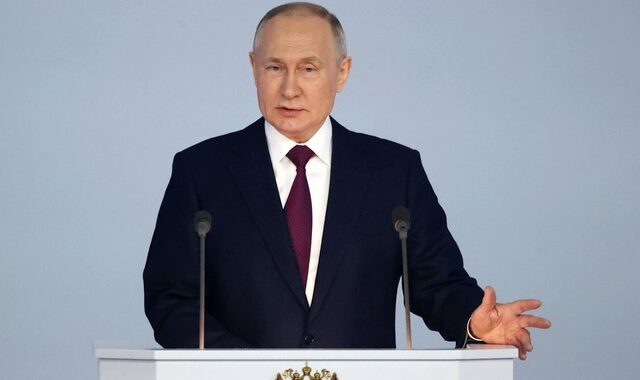 Διάγγελμα Πούτιν: “Περίοδος ριζικών αλλαγών στον πλανήτη, η Δύση θέλει να κάνει τον πόλεμο παγκόσμιο”