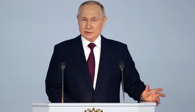 Διάγγελμα Πούτιν: “Περίοδος ριζικών αλλαγών στον πλανήτη, η Δύση θέλει να κάνει τον πόλεμο παγκόσμιο”