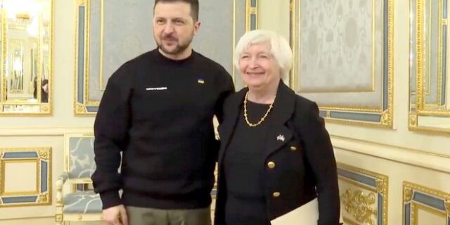 Τζάνετ Γέλεν: Αιφνιδιαστική επίσκεψη στο Κίεβο και συνάντηση με Ζελένσκι